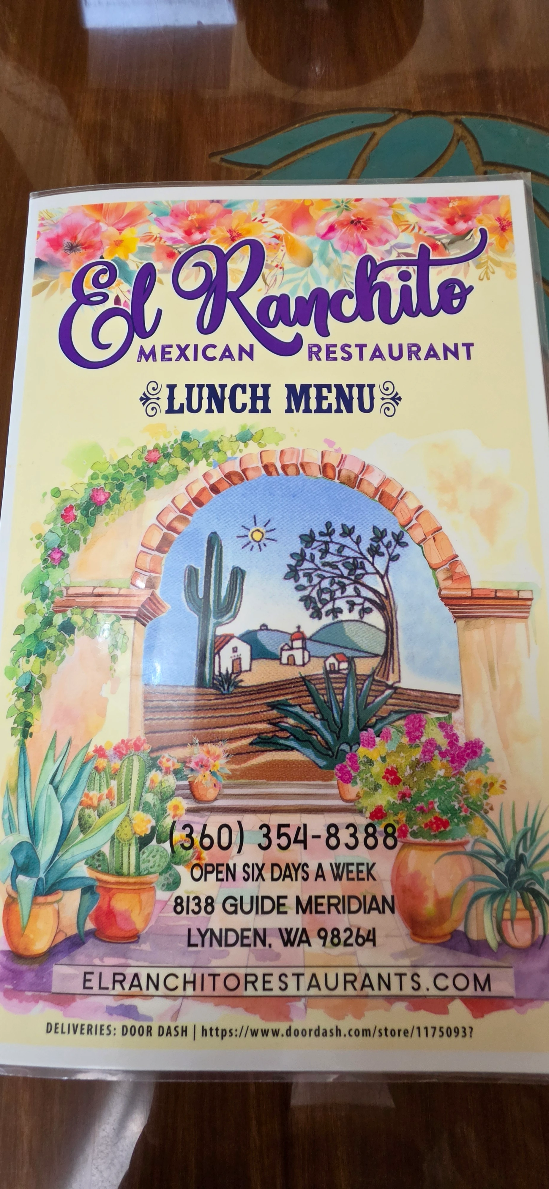 Lunch Cover Page
